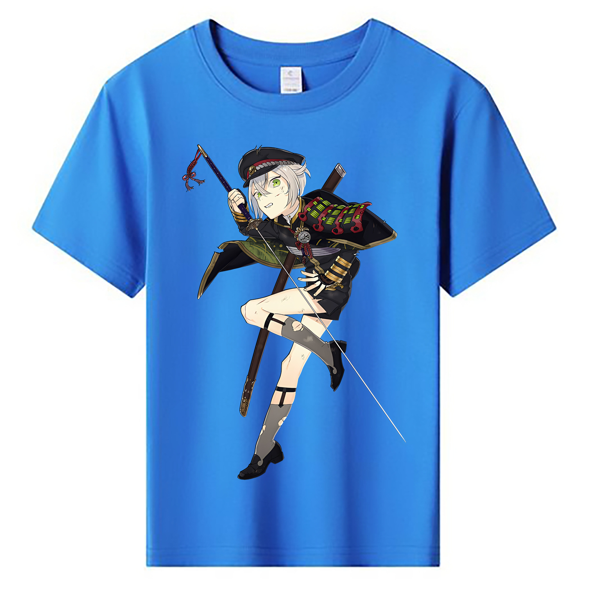 （画像用） 刀剣乱舞 Touken Ranbu 綿100％キッズTシャツ（フロントプリント）